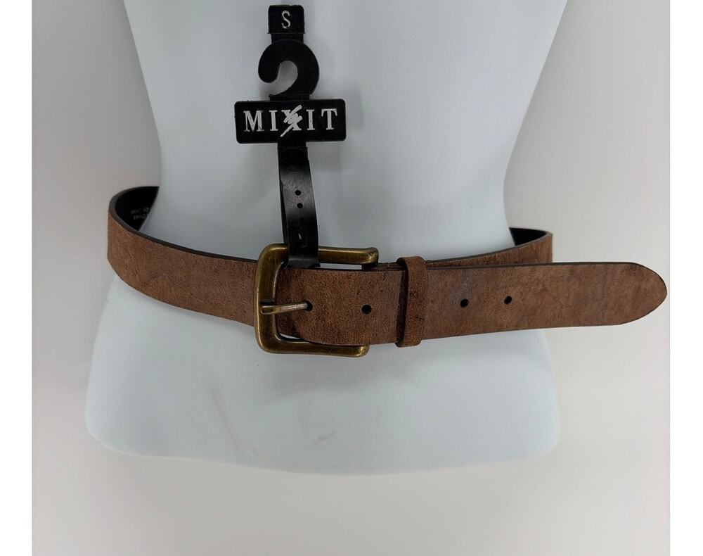 Mixit women's small light brown leather belt.  NWT